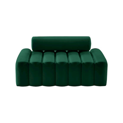 Melody Green Velvet Loveseat