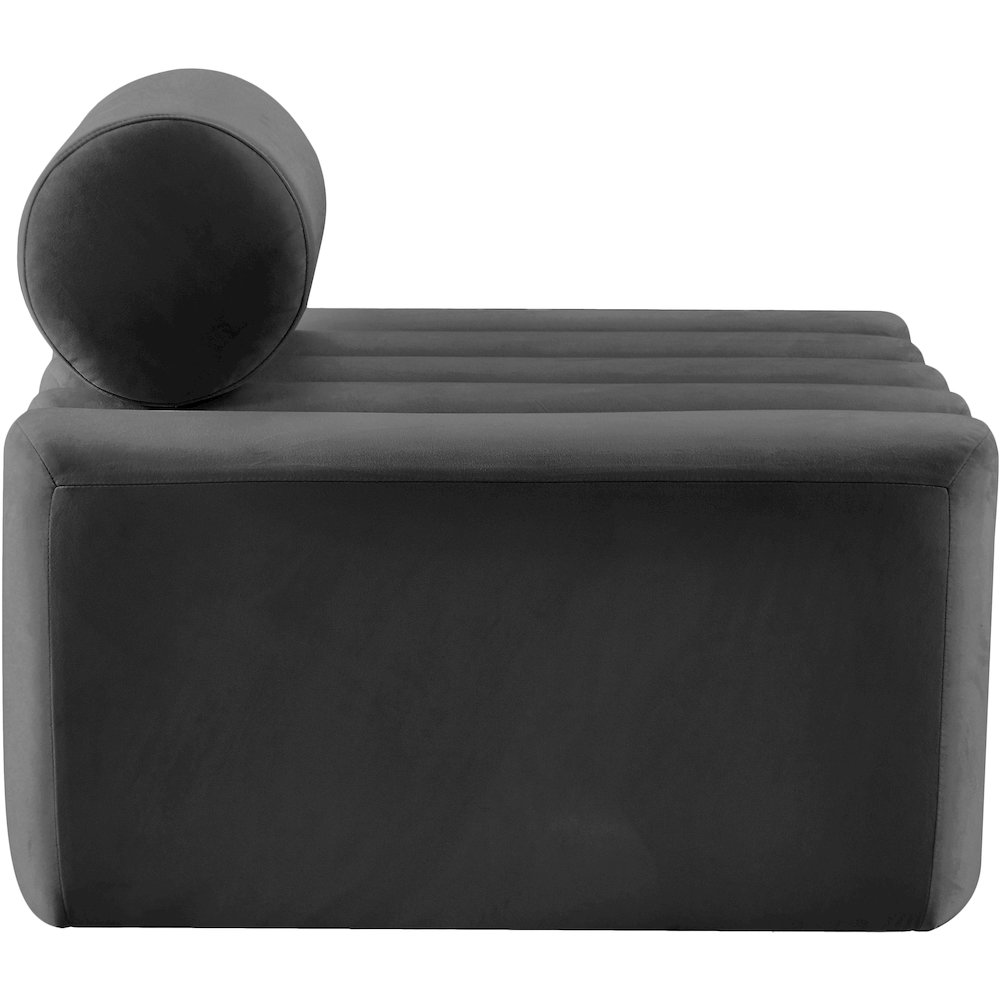 Melody Grey Velvet Chair
