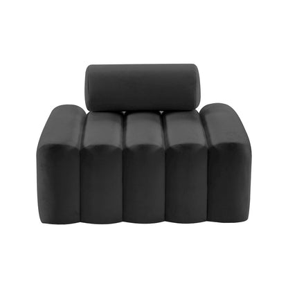 Melody Grey Velvet Chair