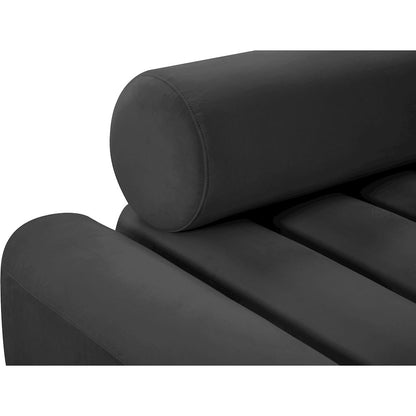 Melody Grey Velvet Chair
