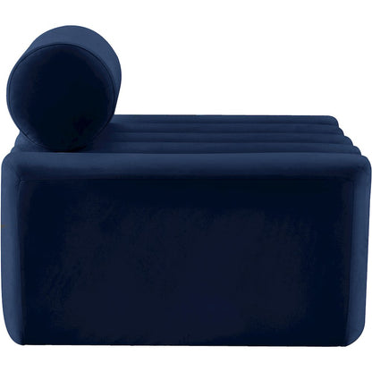 Melody Navy Velvet Chair