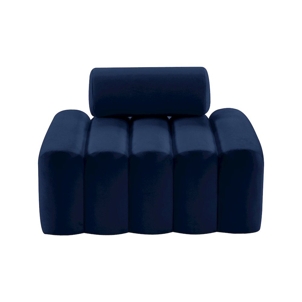 Melody Navy Velvet Chair
