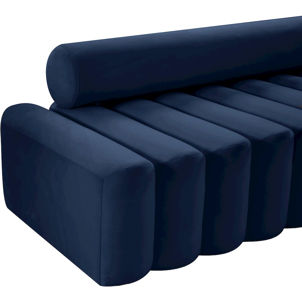 Melody Navy Velvet Chair