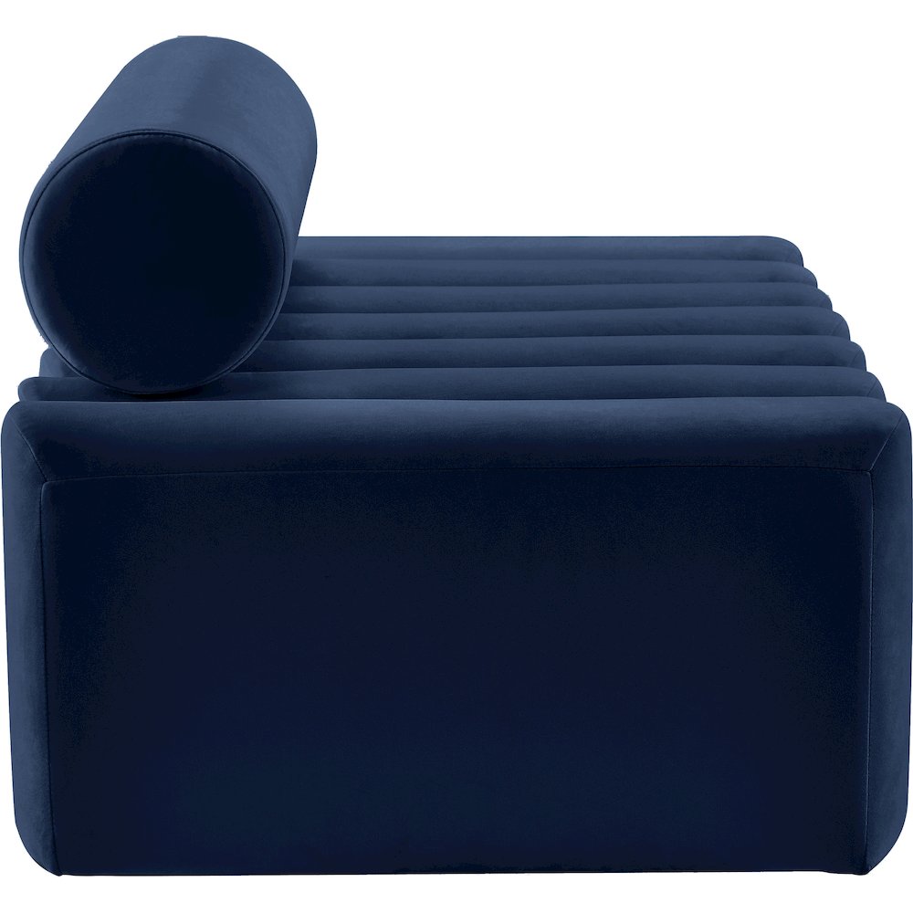 Melody Navy Velvet Loveseat