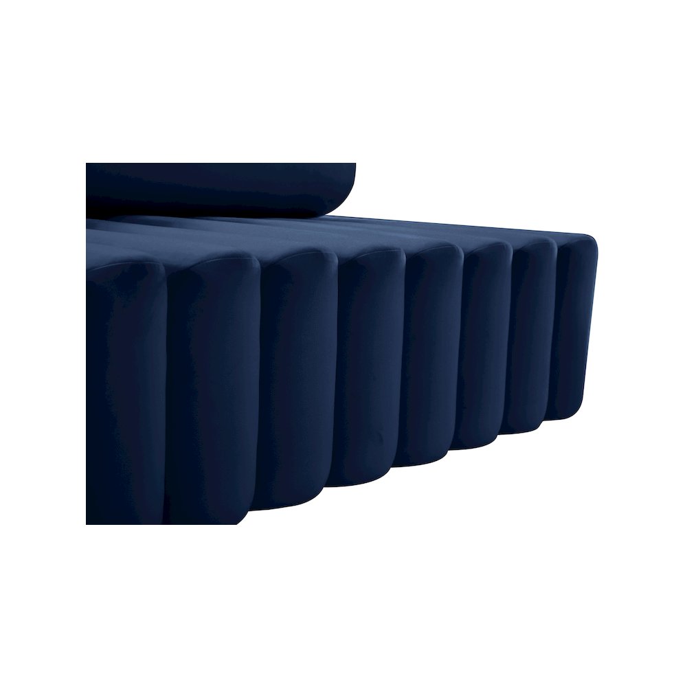 Melody Navy Velvet Loveseat