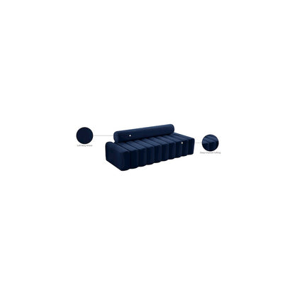 Melody Navy Velvet Sofa