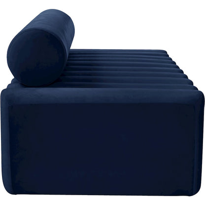 Melody Navy Velvet Sofa