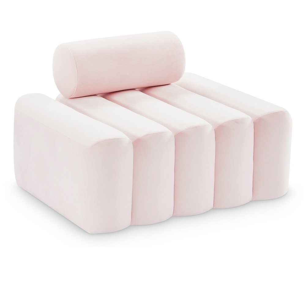 Melody Pink Velvet Chair
