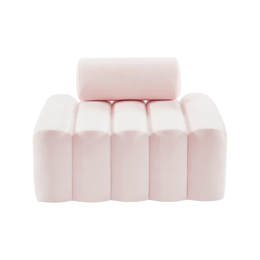 Melody Pink Velvet Chair