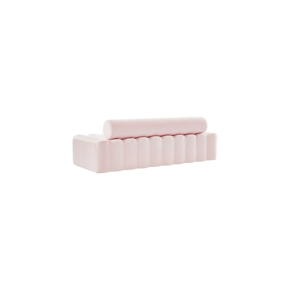 Melody Pink Velvet Sofa