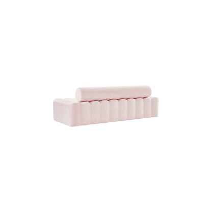 Melody Pink Velvet Sofa