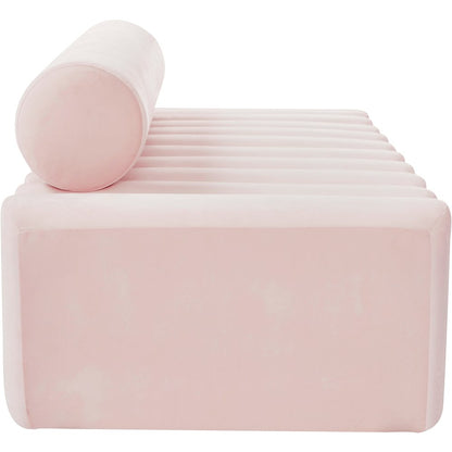 Melody Pink Velvet Sofa