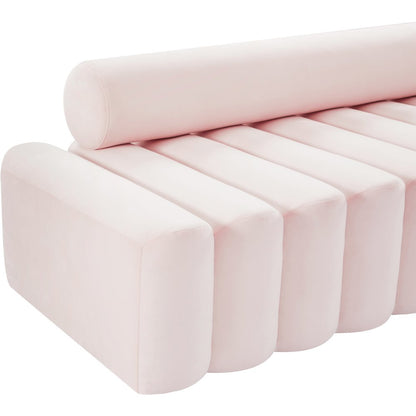 Melody Pink Velvet Sofa