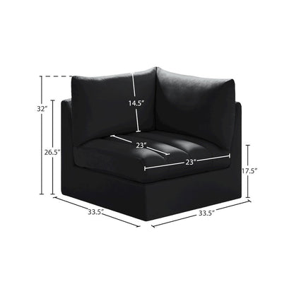 Jacob Black Velvet Corner