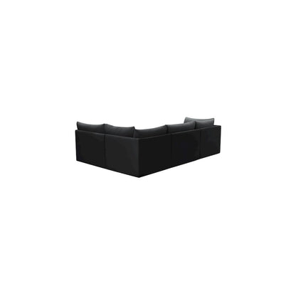 Jacob Black Velvet Modular Sectional