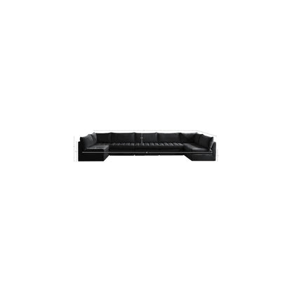 Jacob Black Velvet Modular Sectional