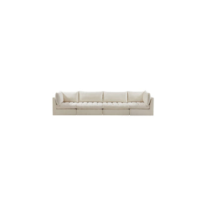 Jacob Cream Velvet Modular Sofa