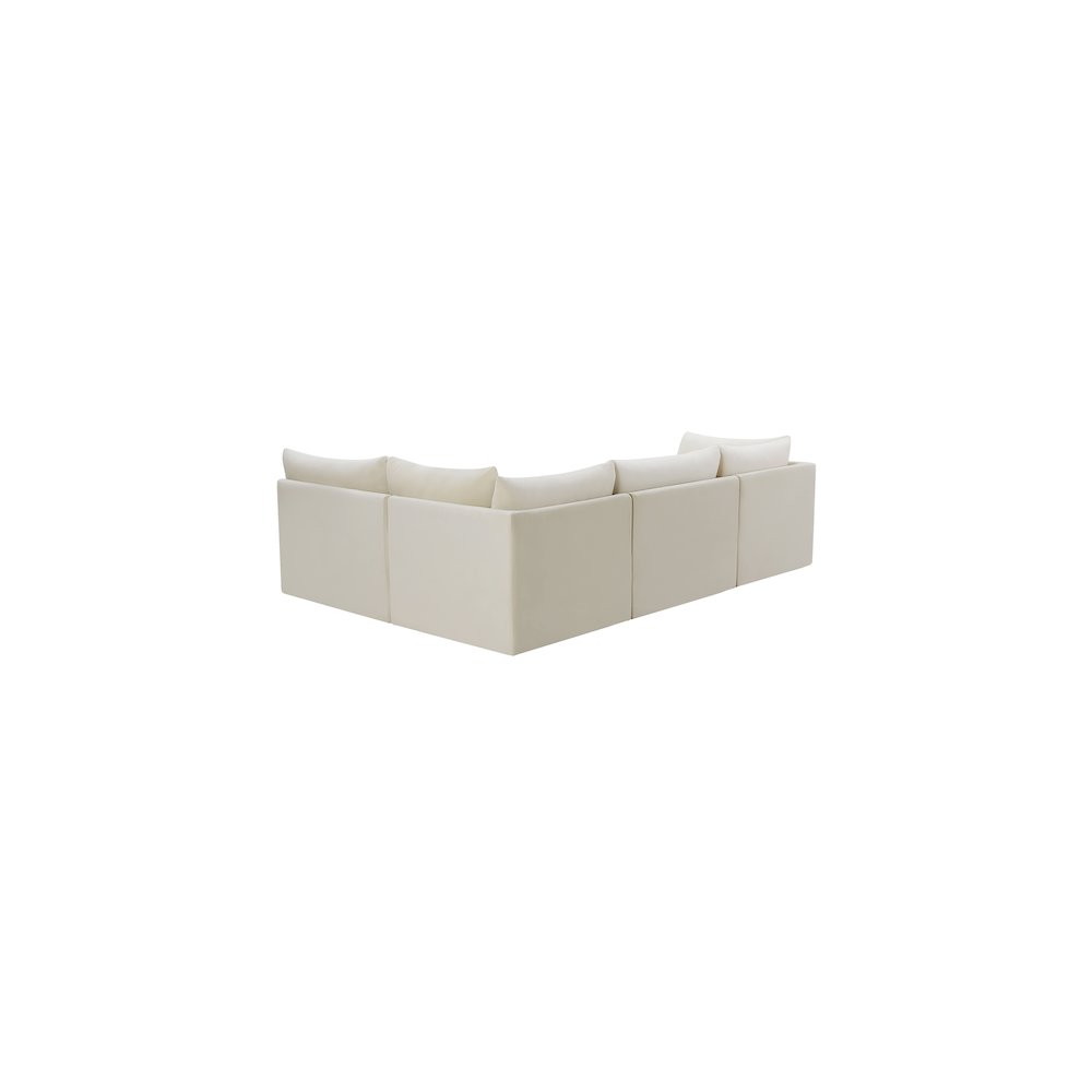 Jacob Cream Velvet Modular Sectional