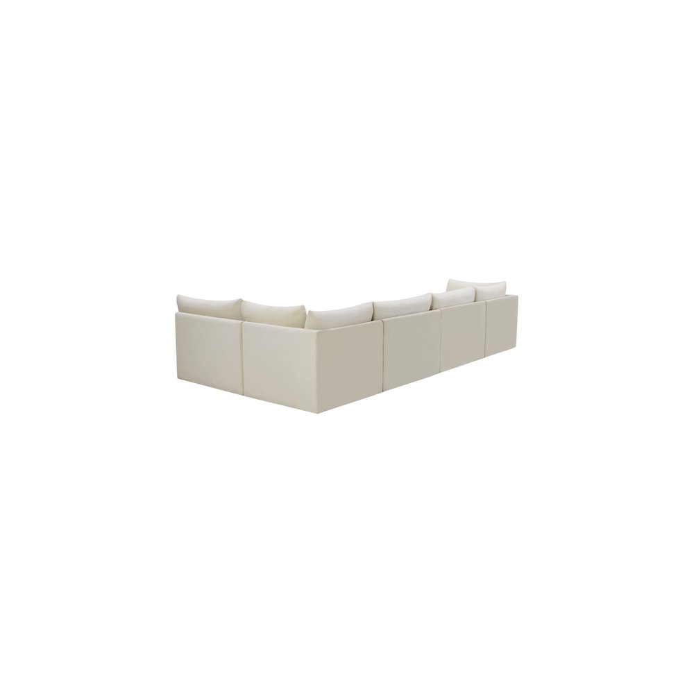 Jacob Cream Velvet Modular Sectional