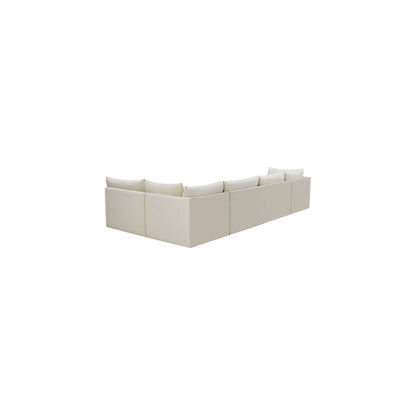 Jacob Cream Velvet Modular Sectional