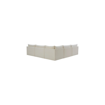 Jacob Cream Velvet Modular Sectional