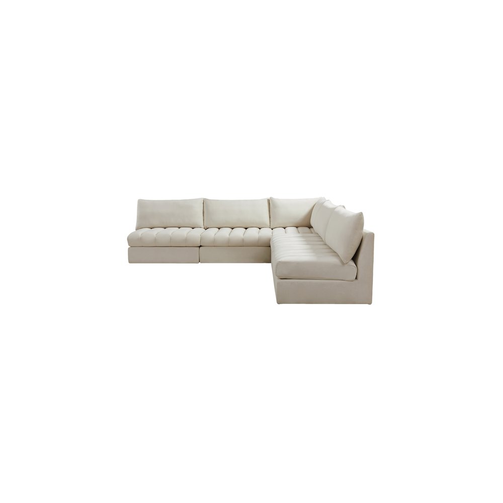 Jacob Cream Velvet Modular Sectional