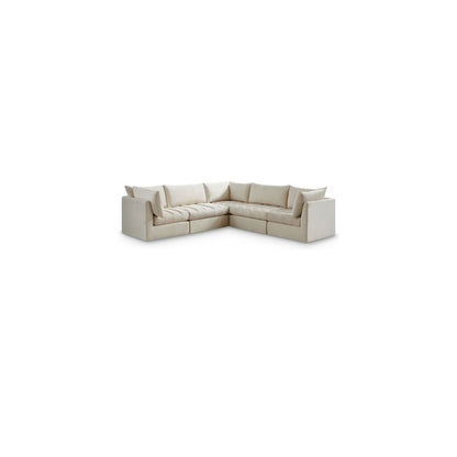 Jacob Cream Velvet Modular Sectional