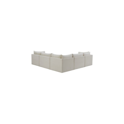 Jacob Cream Velvet Modular Sectional