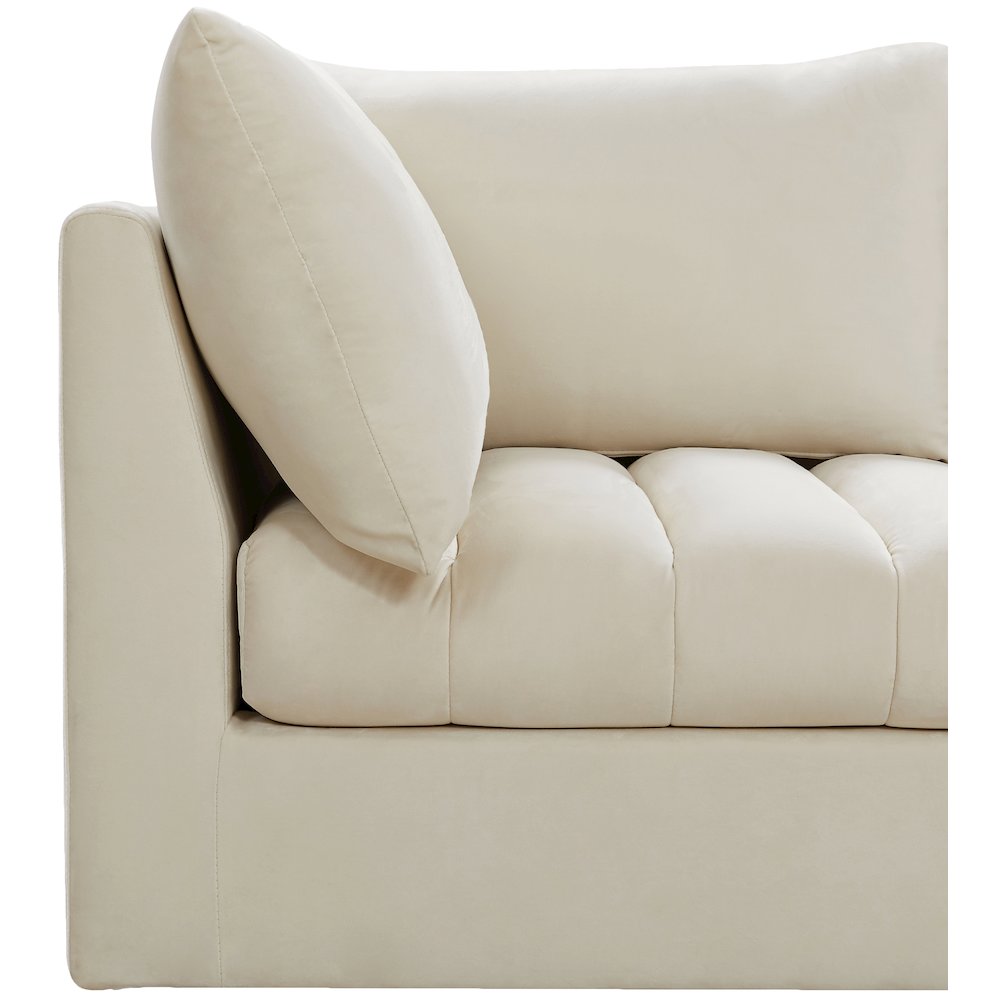 Jacob Cream Velvet Modular Sectional