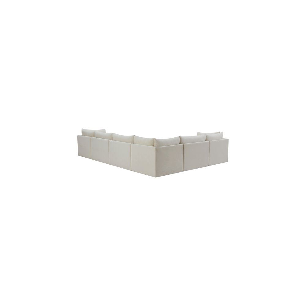 Jacob Cream Velvet Modular Sectional