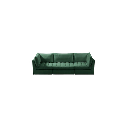 Jacob Green Velvet Modular Sofa