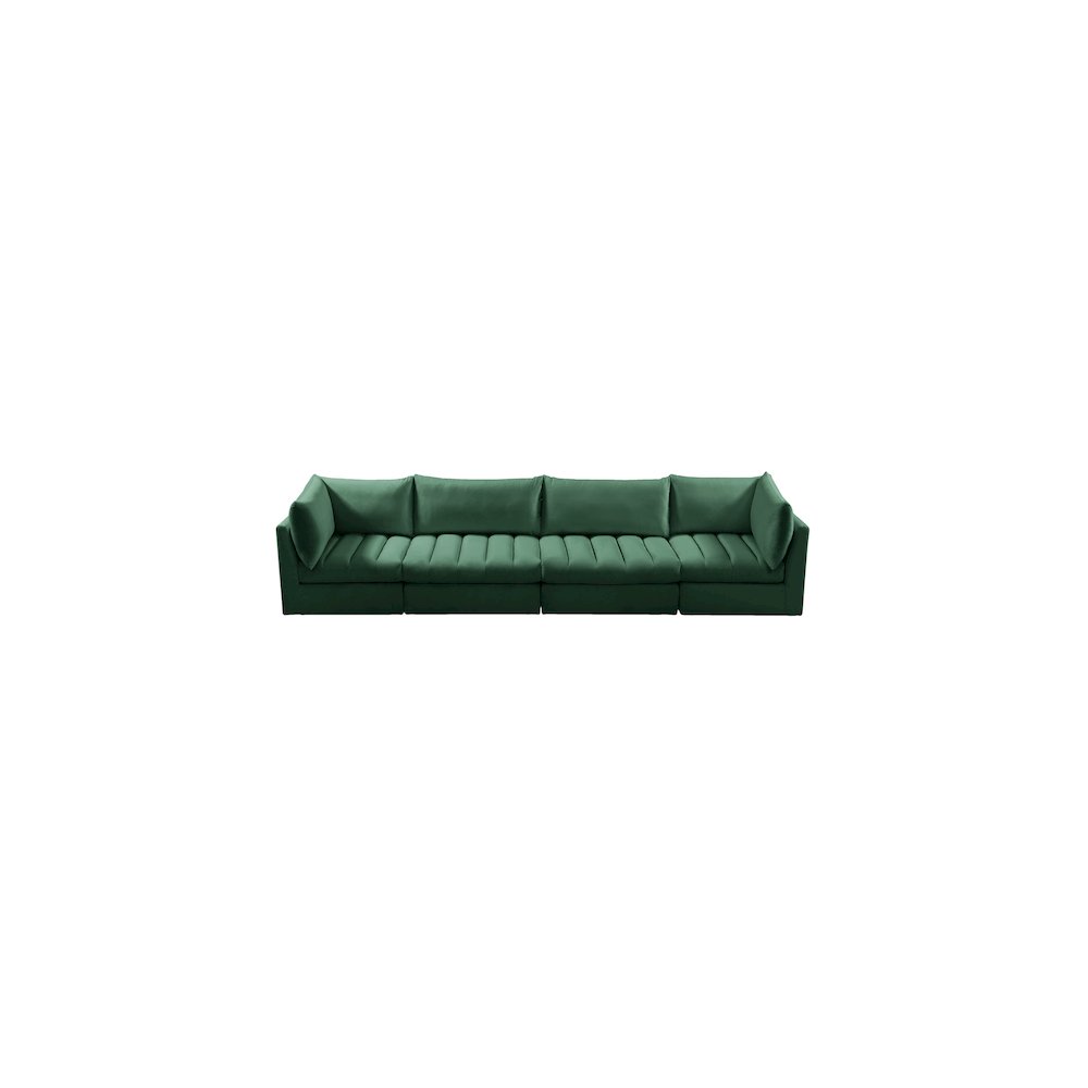 Jacob Green Velvet Modular Sofa