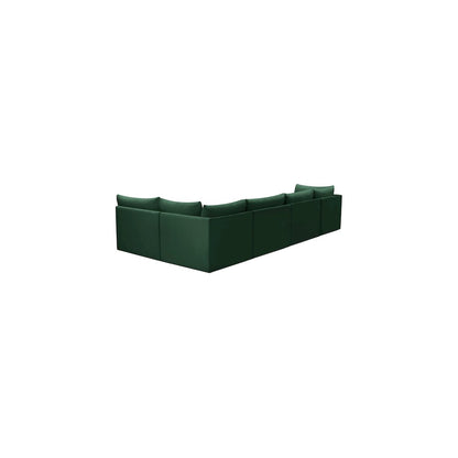 Jacob Green Velvet Modular Sectional