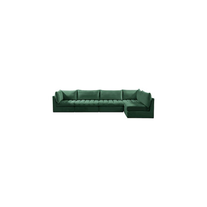 Jacob Green Velvet Modular Sectional
