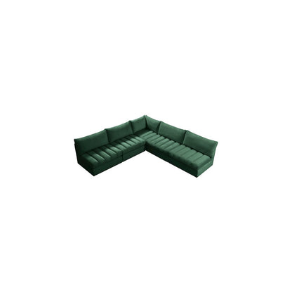 Jacob Green Velvet Modular Sectional