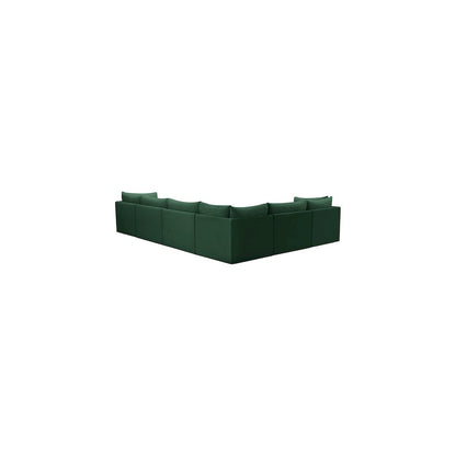 Jacob Green Velvet Modular Sectional