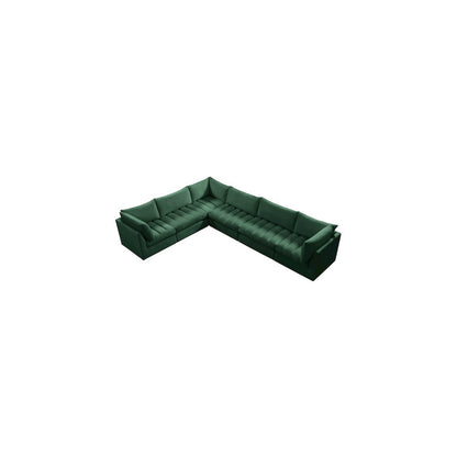 Jacob Green Velvet Modular Sectional