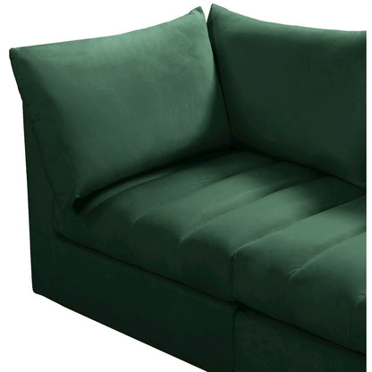 Jacob Green Velvet Modular Sectional