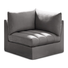 Jacob Grey Velvet Corner