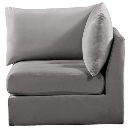 Jacob Grey Velvet Corner