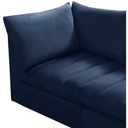 Jacob Navy Velvet Modular Sofa