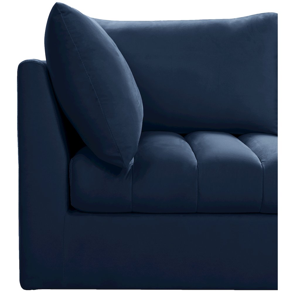 Jacob Navy Velvet Modular Sofa