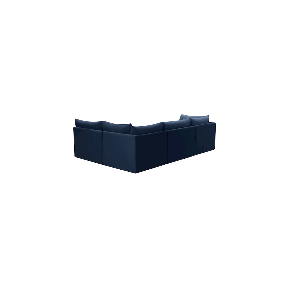 Jacob Navy Velvet Modular Sectional