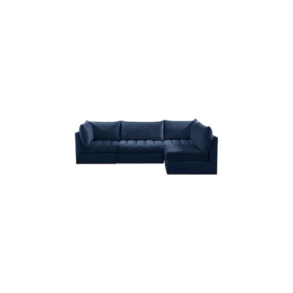 Jacob Navy Velvet Modular Sectional