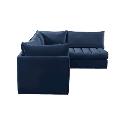 Jacob Navy Velvet Modular Sectional