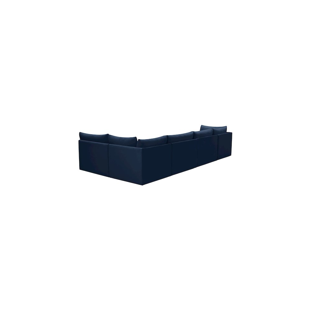 Jacob Navy Velvet Modular Sectional