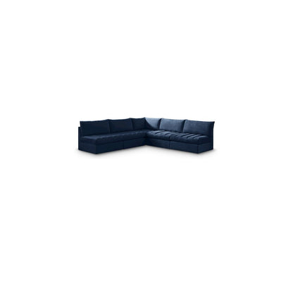 Jacob Navy Velvet Modular Sectional