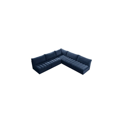 Jacob Navy Velvet Modular Sectional