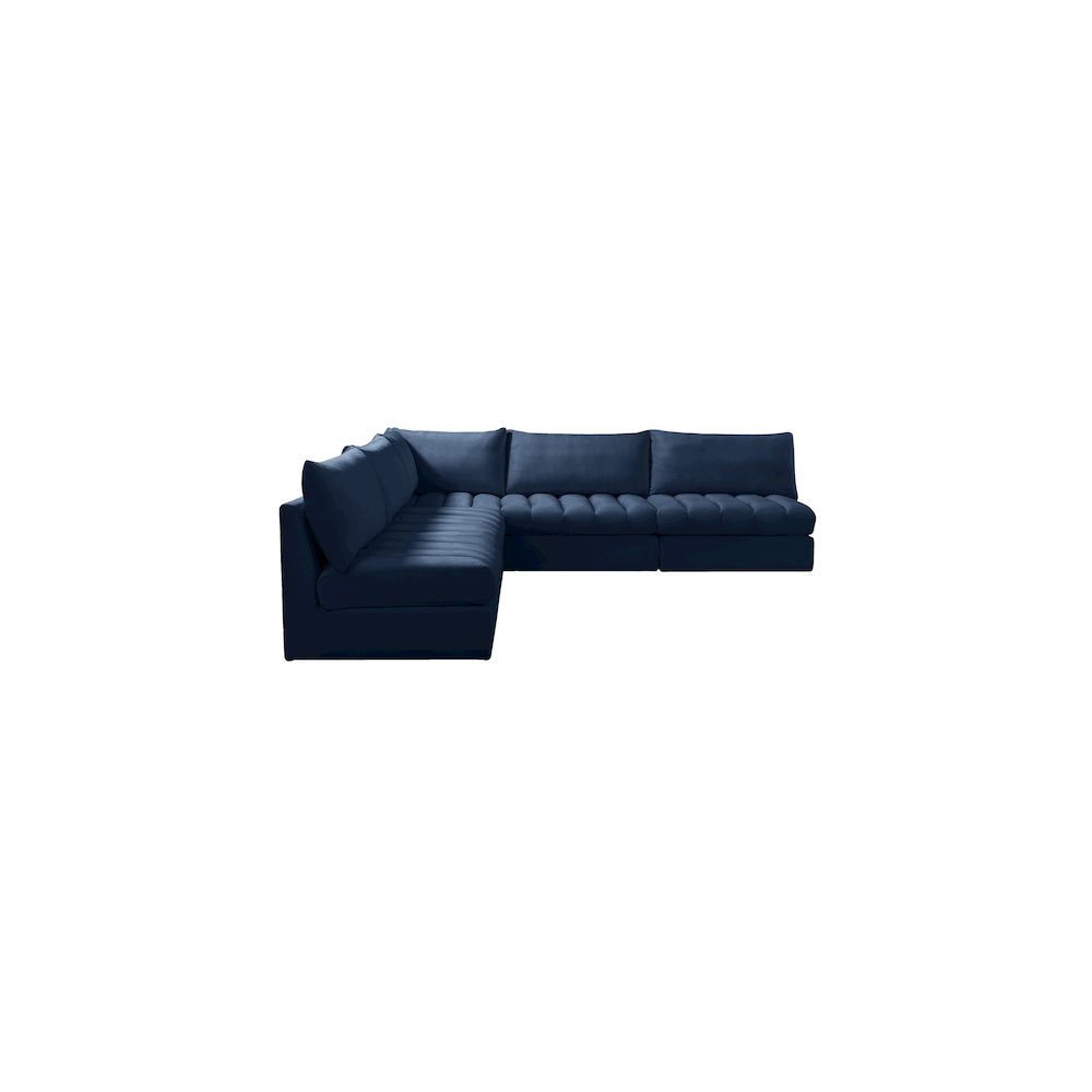 Jacob Navy Velvet Modular Sectional