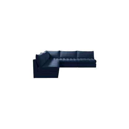Jacob Navy Velvet Modular Sectional